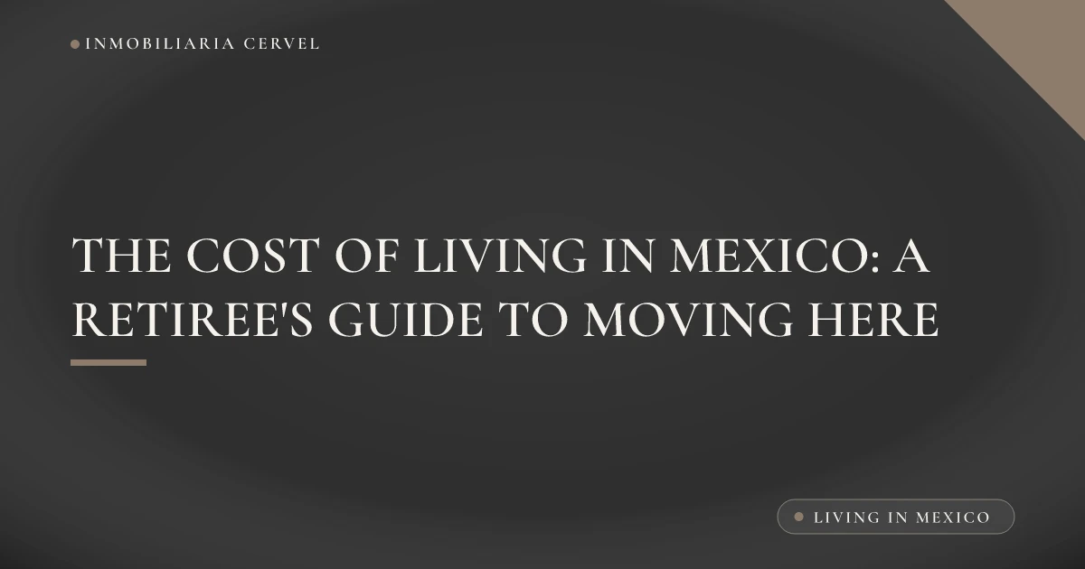 Illustration of a calm retirement lifestyle in Mexico's central highlands, evoking daily life and the cost of living for American retirees